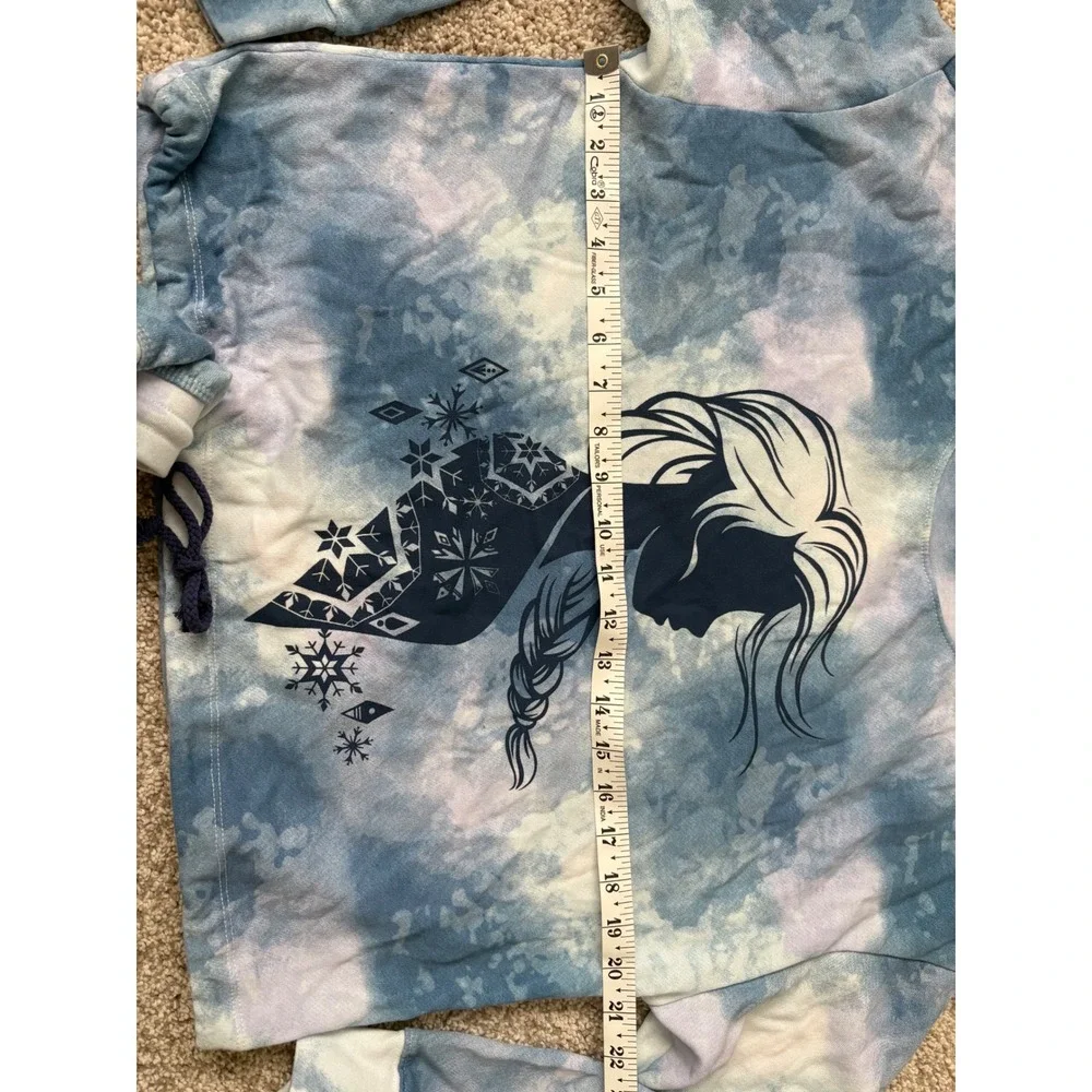 Disney Frozen II Elsa Tie Dye Sweatshirt and Joggers Set Blue Kids L/M